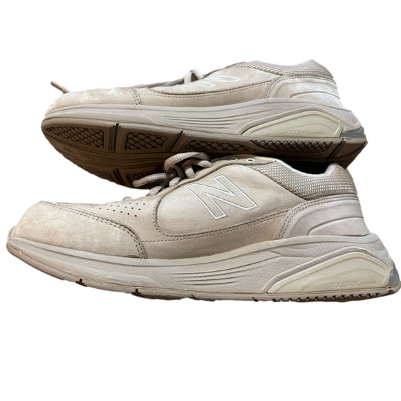 New Balance suede and mesh uppers, walking shoes size 8 - Picture 6 of 7